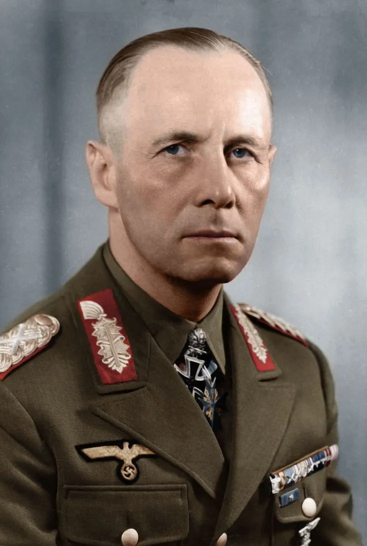 Retrato de Erwin Rommel