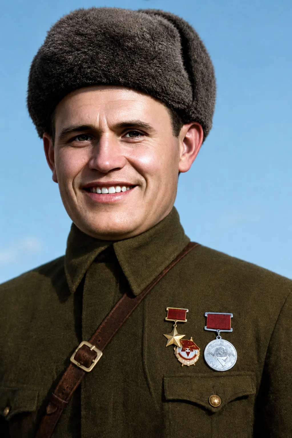 Retrato de Vasily Zaitsev